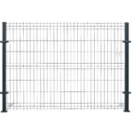panou bordurat zincat pentru gard metalic