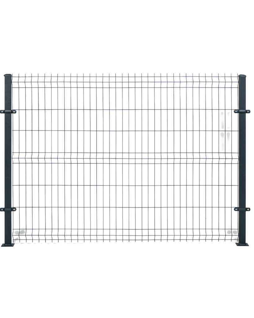 panou bordurat zincat pentru gard metalic